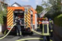 Dachstuhlbrand Koeln Poll Geislarerstr P453